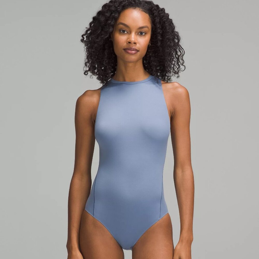 Lululemon Wundermost Ultra-Soft Nulu High-Neck Sleeveless Bodysuit BNWT! XS